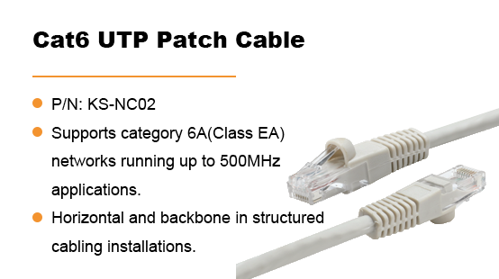 KS-NC02:Cat6A U/UTP Cable